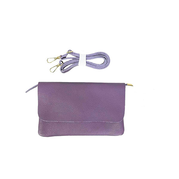 Bolso de Mano Sobre de Piel de Grano