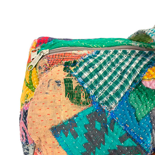 Bolso de Viaje Acolchado Patchwork Artesanal