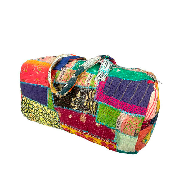 Bolso de Viaje Acolchado Patchwork Artesanal
