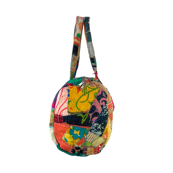 Bolso de Viaje Acolchado Patchwork Artesanal