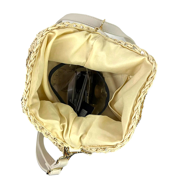 Bolso de Hombro de Papel Estilo Bucket