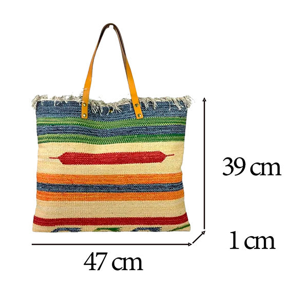 Bolso Shopper de Alfombra para la Playa