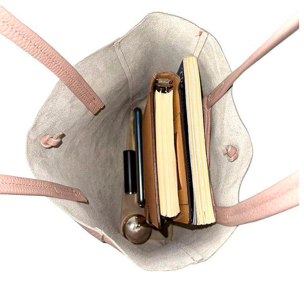 Bolso Shopper Piel Italiana Pequeño