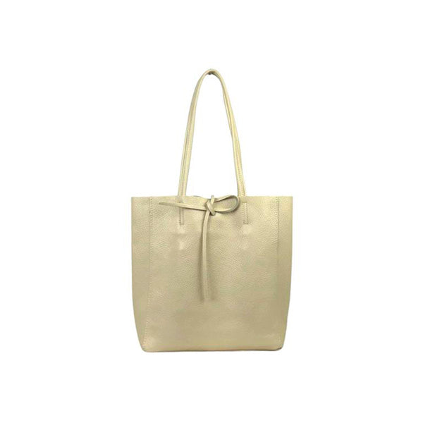 Bolso Shopper Piel Italiana Pequeño