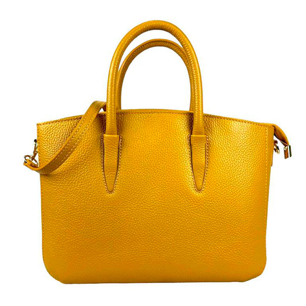 Bolso Tote Grande de Piel Italiana Clásico