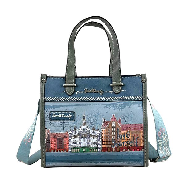 Bolso Tote Sweet Candy con Bolsillo Trasero para Mujer