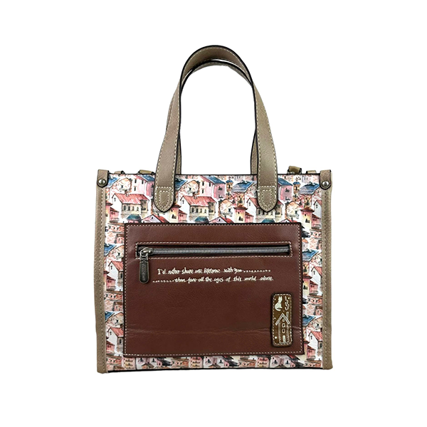 Bolso Tote Sweet Candy con Bolsillo Trasero para Mujer