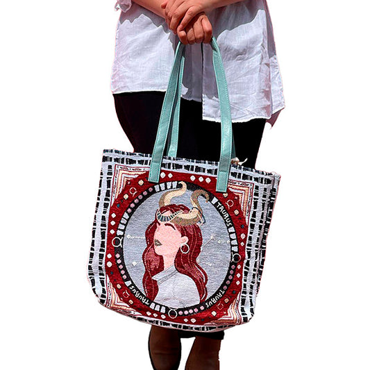 Bolso Tote Sweet Candy con Estampado de Horóscopo