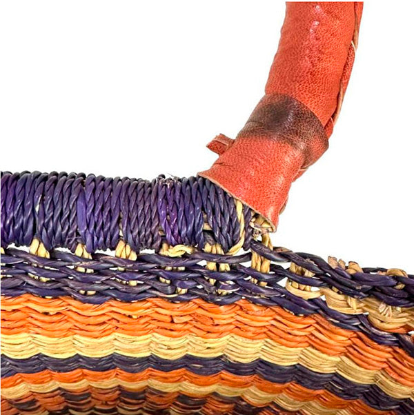 Capazo Artesanal Africano Grande Moldeable