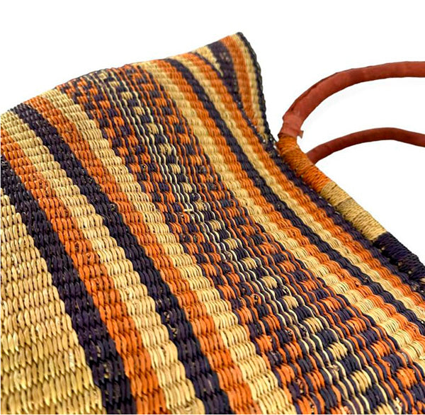 Capazo Artesanal Africano Grande Moldeable