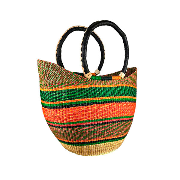 Capazo Artesanal Africano Grande Moldeable