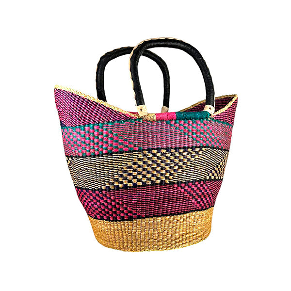 Capazo Artesanal Africano Grande Moldeable