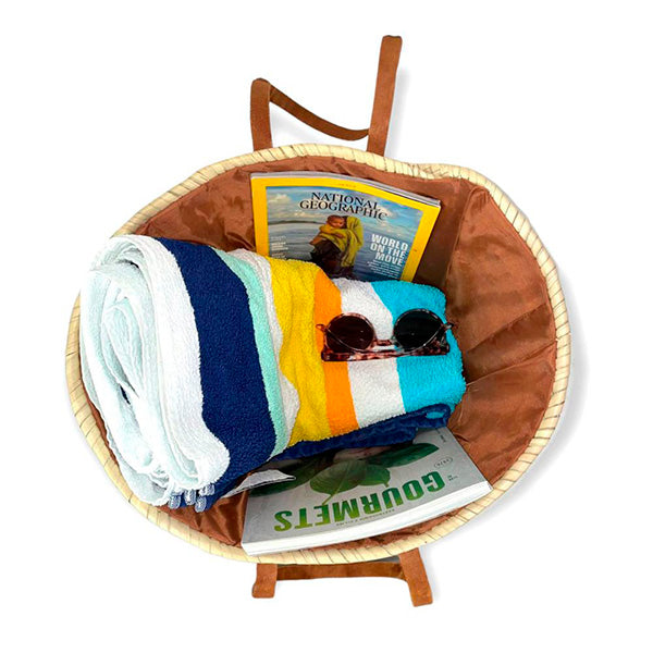 Capazo de Playa Liso Varios Tamaños