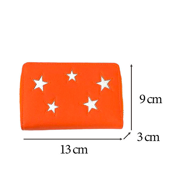 Cartera Grande con Estrellas y Asa para la Muñeca