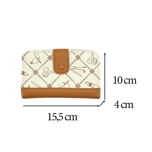 Cartera Grande Coveri Collection con Monedero