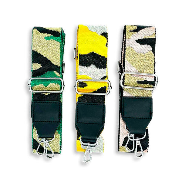 Asa para Bolso Ajustable con Estampado Militar
