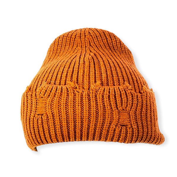 Gorro de Punto Desgastado para Invierno