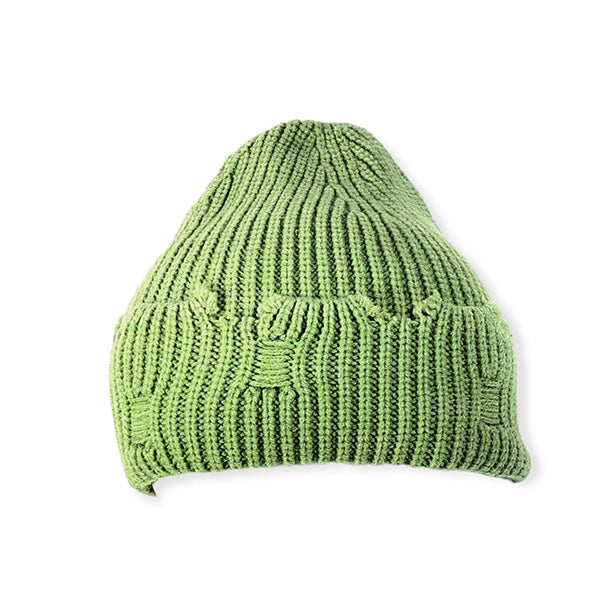 Gorro de Punto Desgastado para Invierno