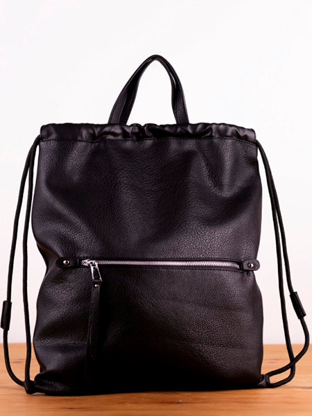 Mochila de Cuerdas con Bolsillos Exteriores para el Trabajo