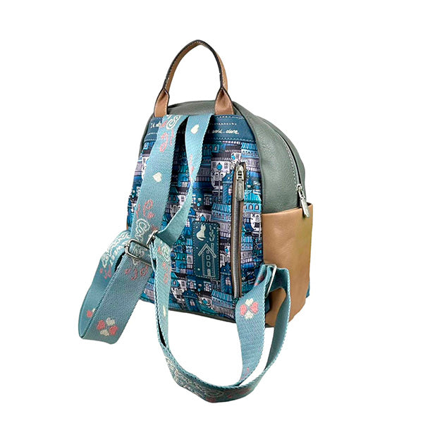 Mochila Sweet Candy Pequeña con Bolsillos Exteriores