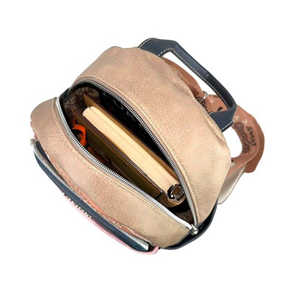 Mochila Sweet Candy Pequeña con Bolsillos Exteriores