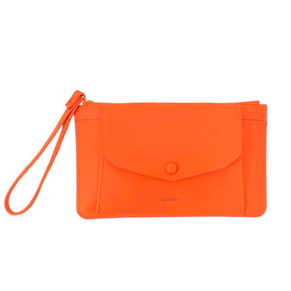 Monedero Grande con Asa para la Muñeca y Solapa