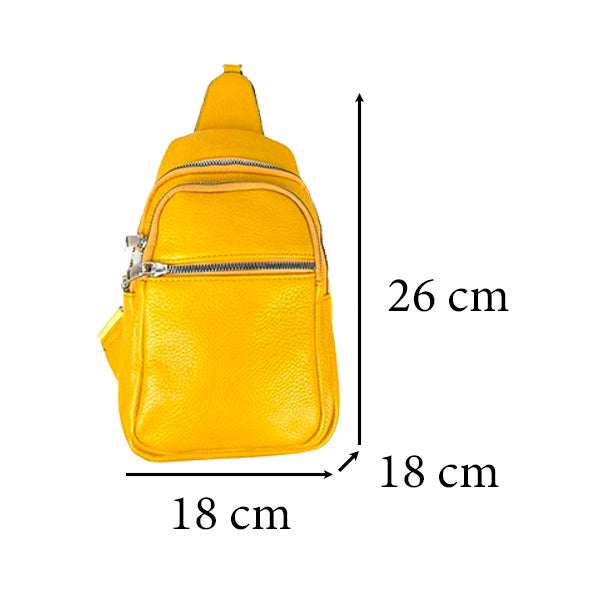 Riñonera Bandolera para Mujer con Bolsillos Frontales