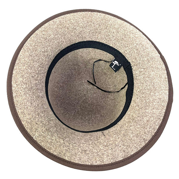 Sombrero Bombín de Lana con Lazo