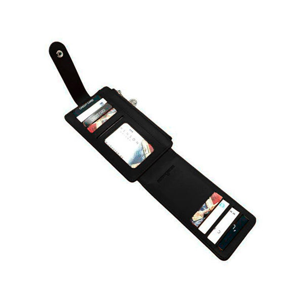 Tarjetero Grande con Monedero para Mujer