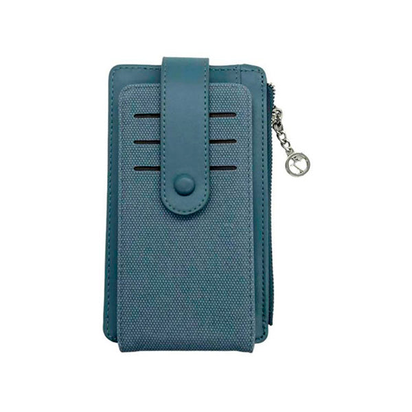 Tarjetero Grande con Monedero para Mujer