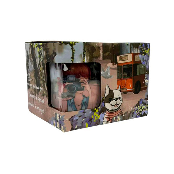 Taza Sweet Candy con Diseño Muñeca