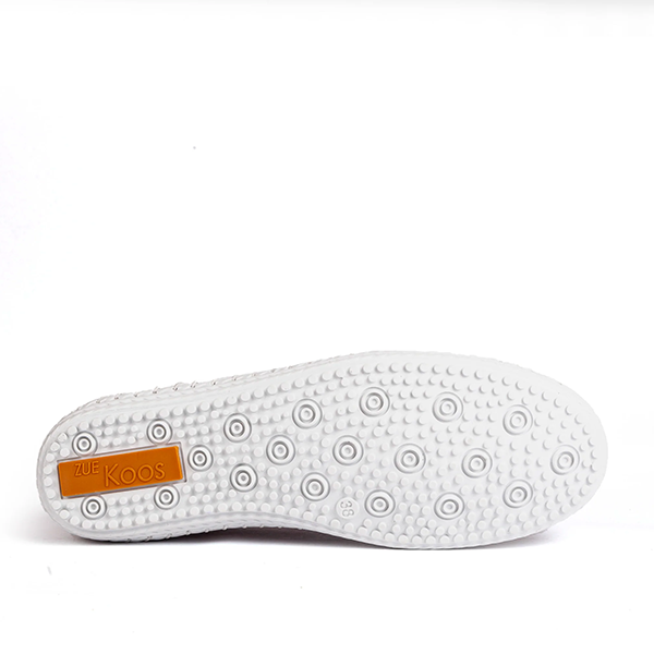 Zapatos de Piel Cómodos con Diseño Flores para Mujer